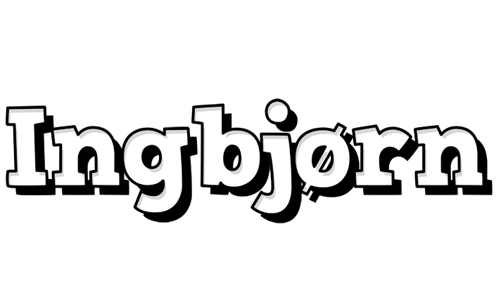 Ingbjørn snowing logo