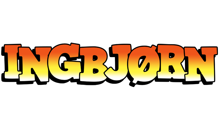 Ingbjørn sunset logo
