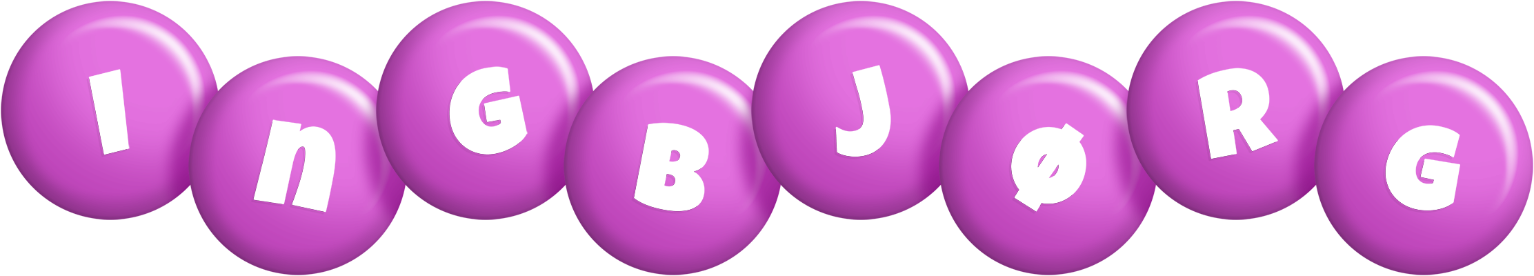 Ingbjørg candy-purple logo