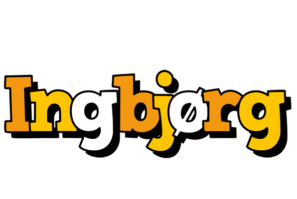 Ingbjørg cartoon logo