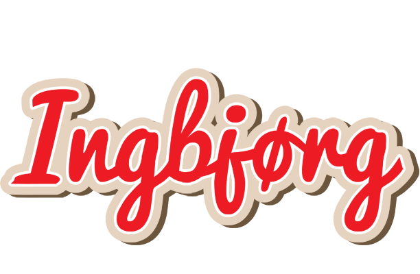 Ingbjørg chocolate logo