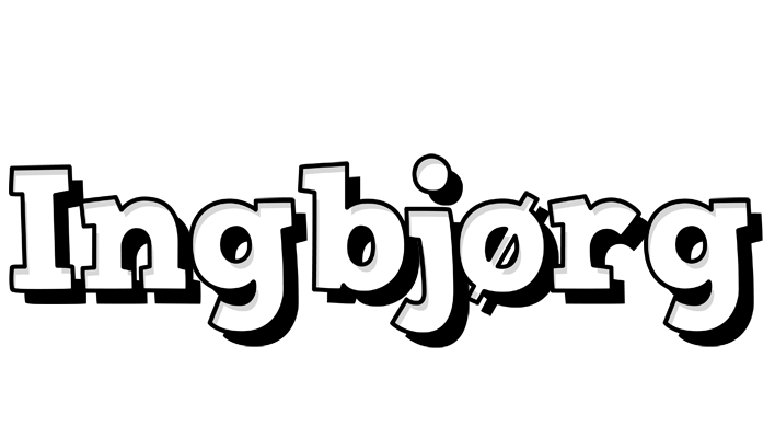 Ingbjørg snowing logo