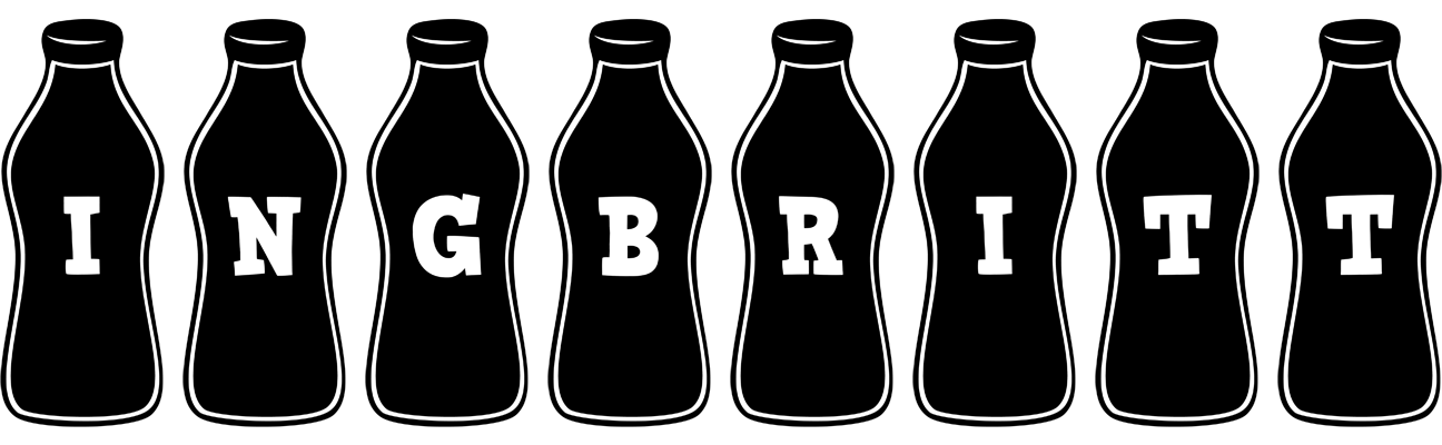 Ingbritt bottle logo