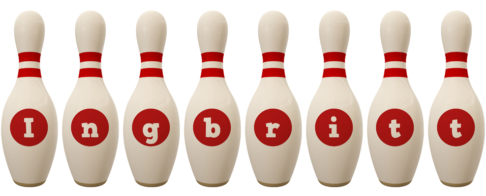Ingbritt bowling-pin logo
