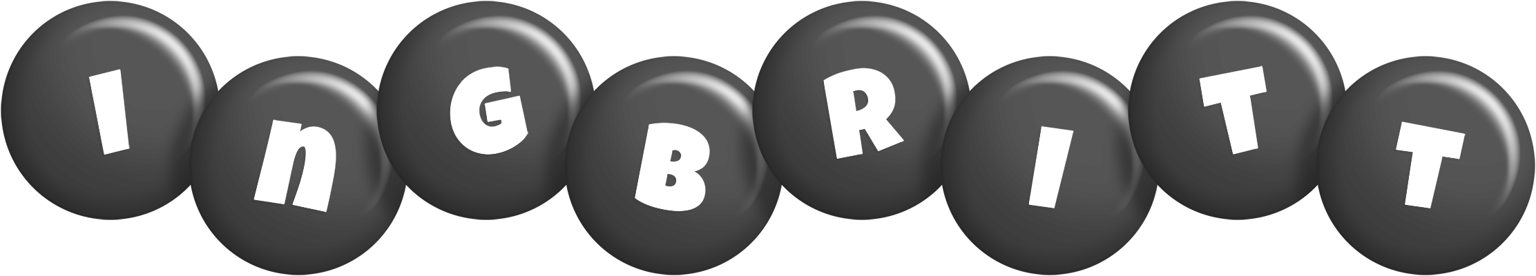 Ingbritt candy-black logo