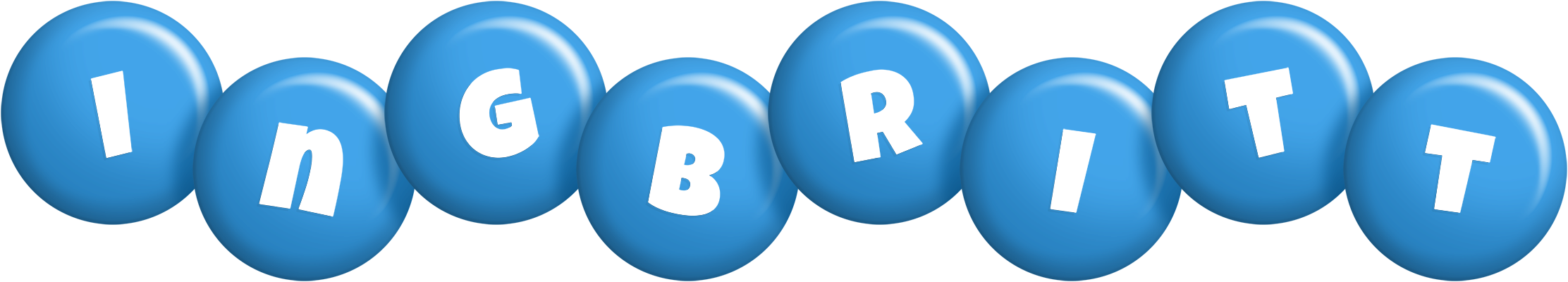 Ingbritt candy-blue logo