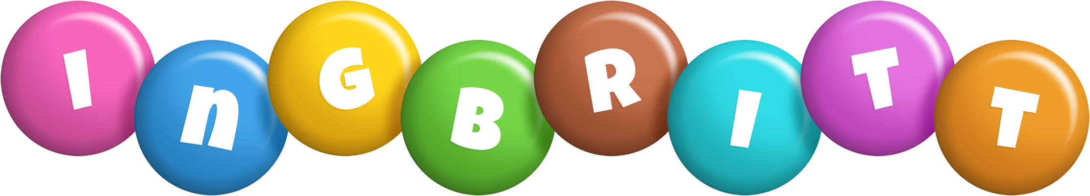 Ingbritt candy logo