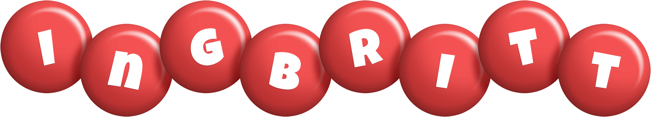 Ingbritt candy-red logo