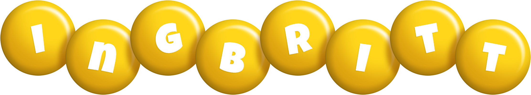 Ingbritt candy-yellow logo