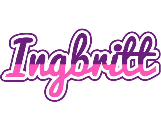 Ingbritt cheerful logo
