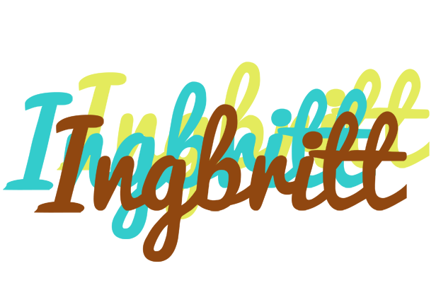 Ingbritt cupcake logo