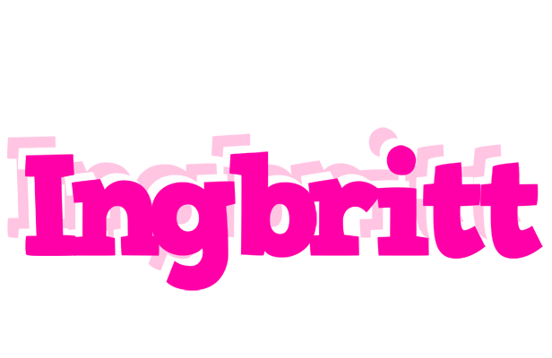 Ingbritt dancing logo