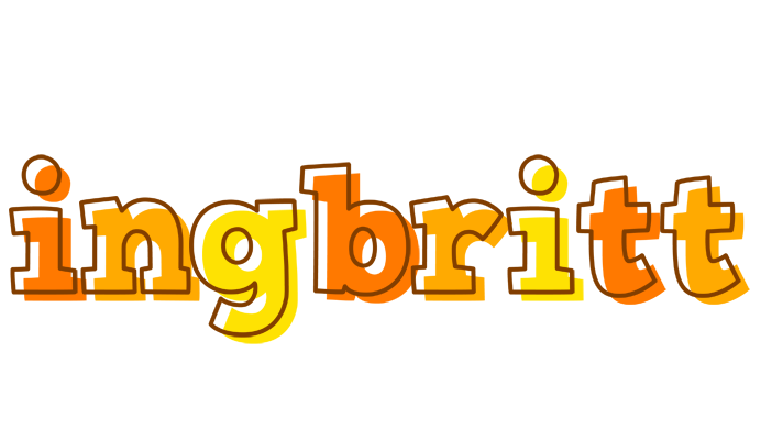 Ingbritt desert logo
