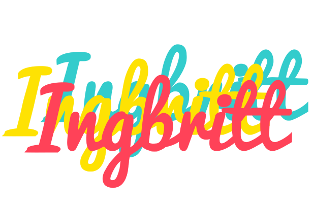 Ingbritt disco logo