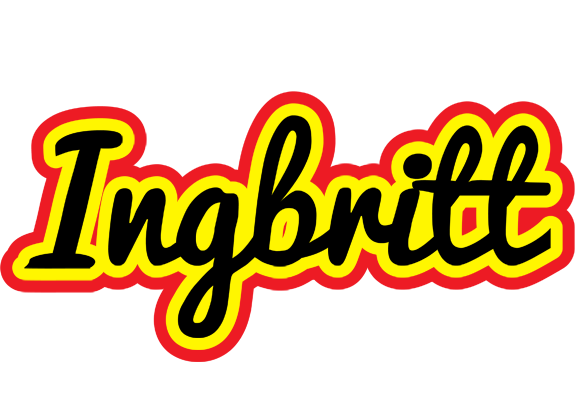 Ingbritt flaming logo
