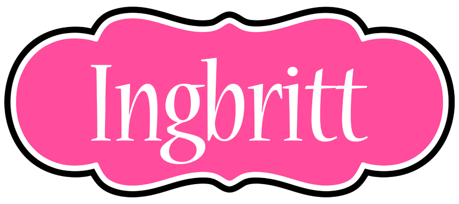 Ingbritt invitation logo