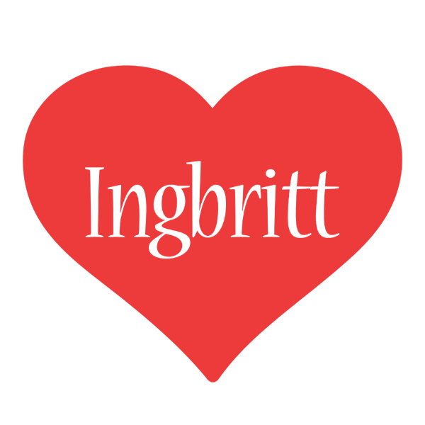 Ingbritt love logo