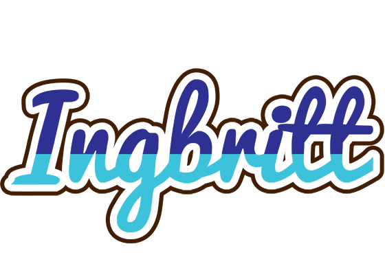 Ingbritt raining logo