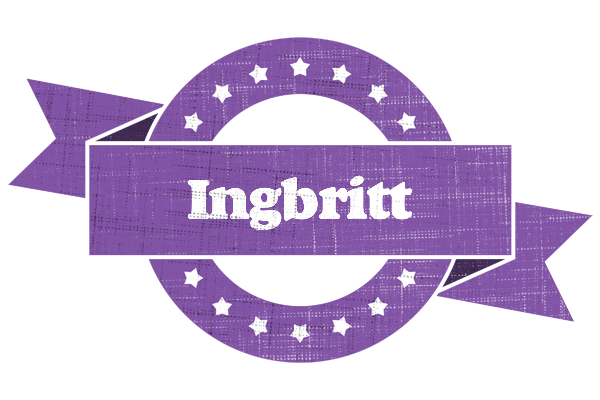 Ingbritt royal logo