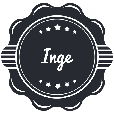 Inge badge logo