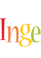 Inge birthday logo