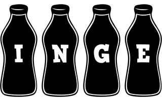 Inge bottle logo