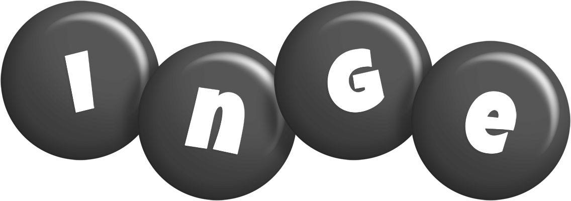 Inge candy-black logo