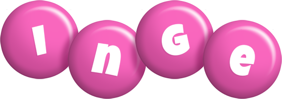 Inge candy-pink logo