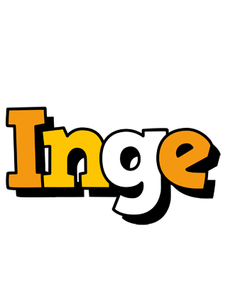 Inge cartoon logo