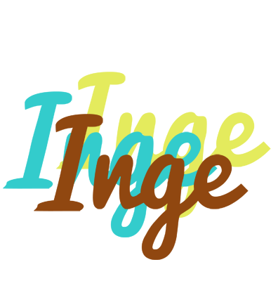 Inge cupcake logo