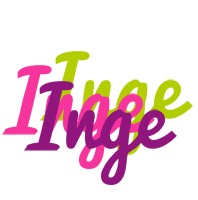 Inge flowers logo