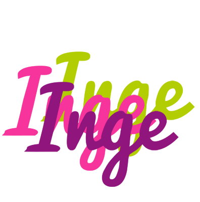 Inge flowers logo