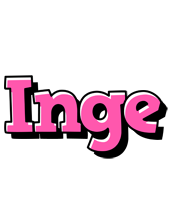 Inge girlish logo