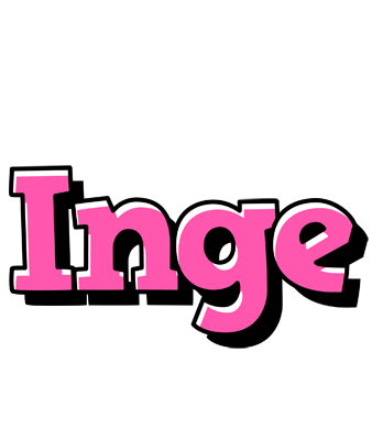 Inge girlish logo