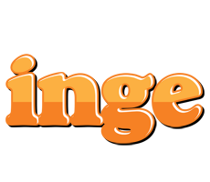 Inge orange logo