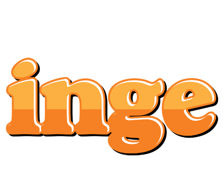 Inge orange logo