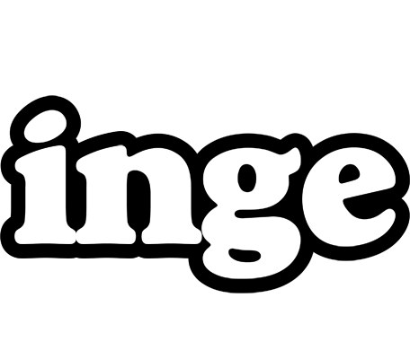 Inge panda logo