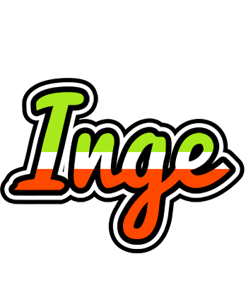 Inge superfun logo