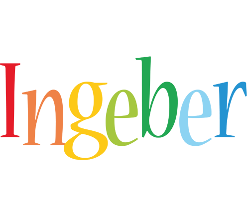 Ingeber birthday logo