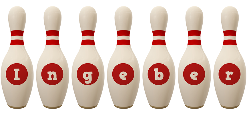 Ingeber bowling-pin logo