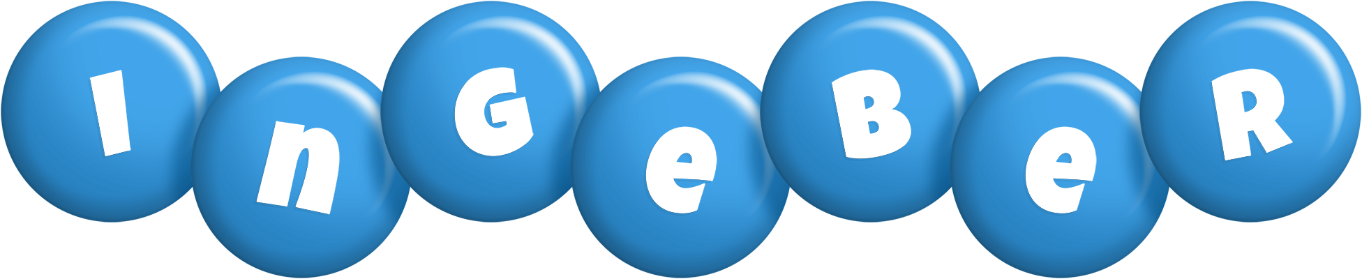 Ingeber candy-blue logo