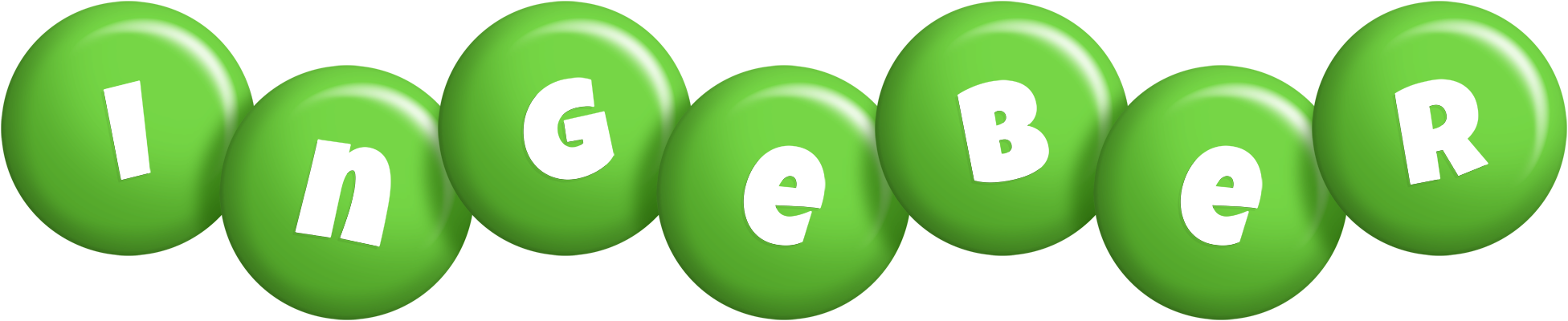 Ingeber candy-green logo