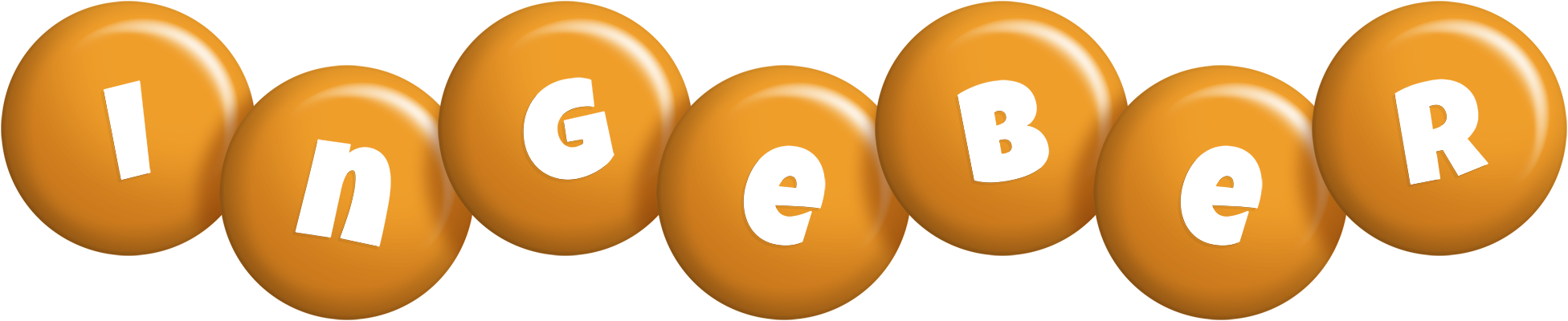 Ingeber candy-orange logo