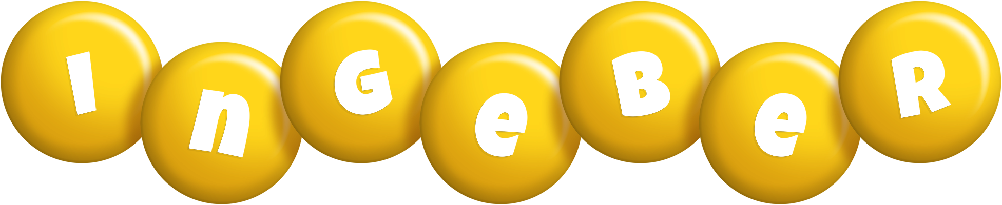 Ingeber candy-yellow logo