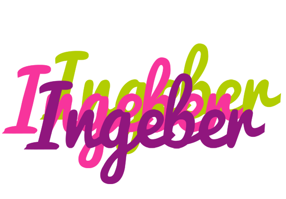 Ingeber flowers logo