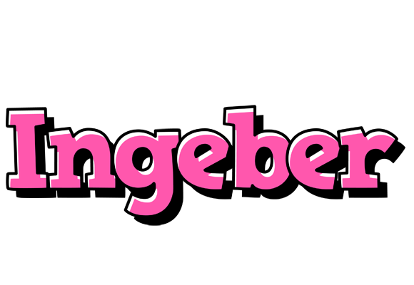 Ingeber girlish logo