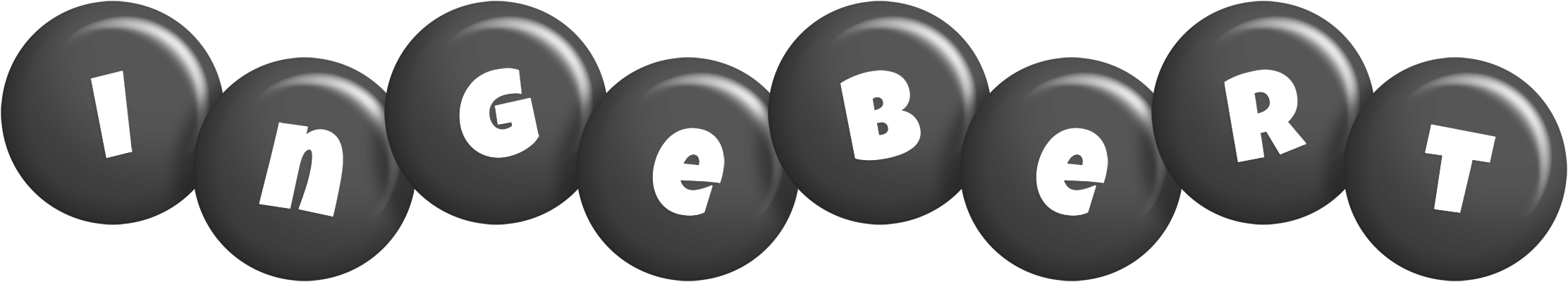 Ingebert candy-black logo