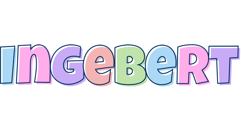 Ingebert pastel logo