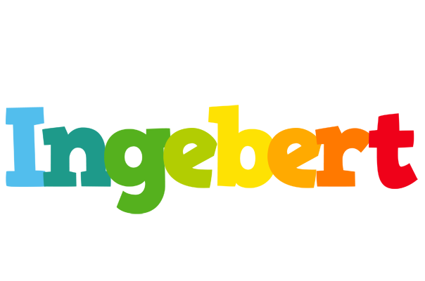 Ingebert rainbows logo