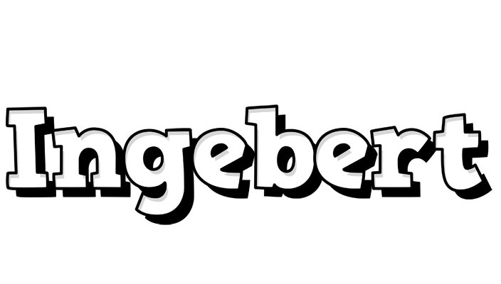Ingebert snowing logo